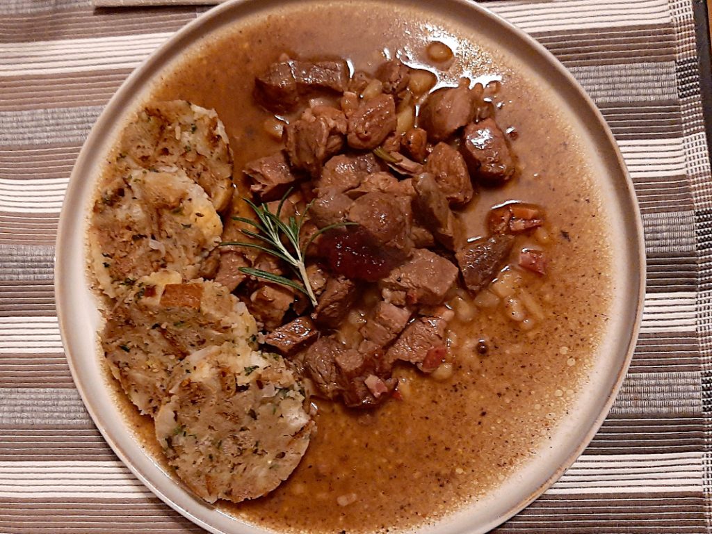 Wildschweinragout